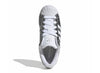 Women's Adidas Superstar II in Silver Metallic / White