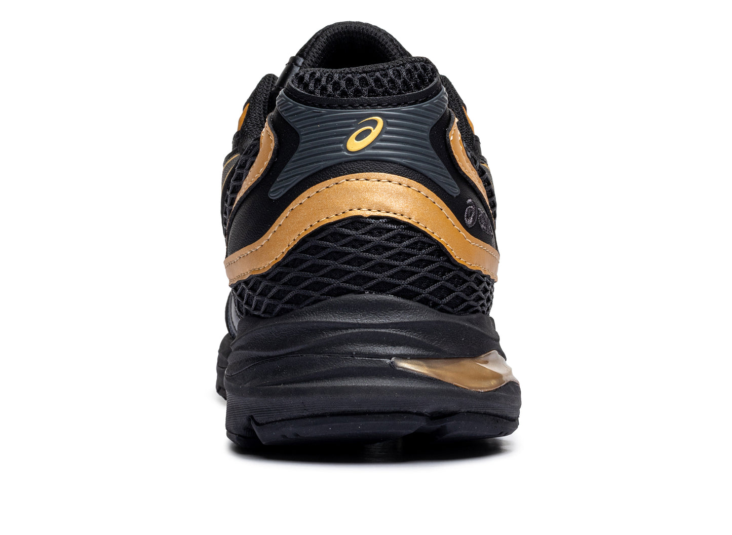Asics Gel-K1011 in 'Black / Pure Gold'