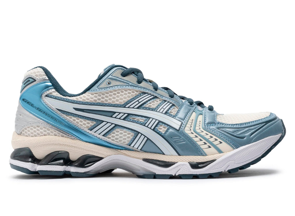 Asics Gel-Kayano 14 in 'Cream / Raw Indigo'