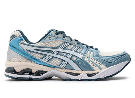 Asics Gel-Kayano 14 in 'Cream / Raw Indigo'