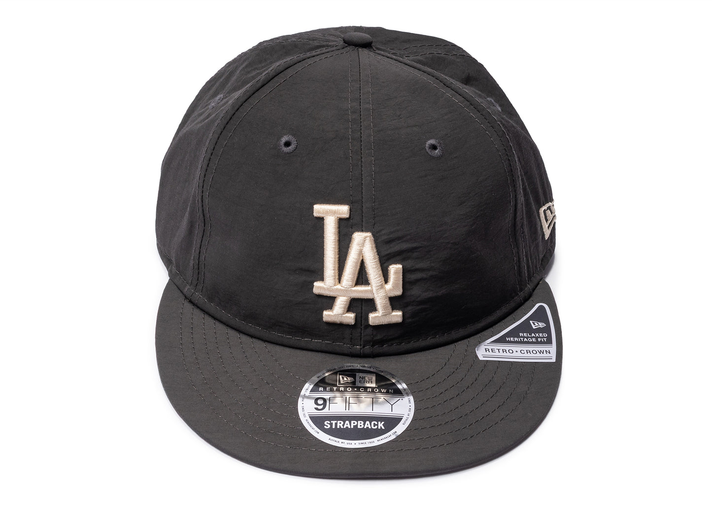 New Era 9Fifty Los Angeles Dodgers Nylon Strapback Hat