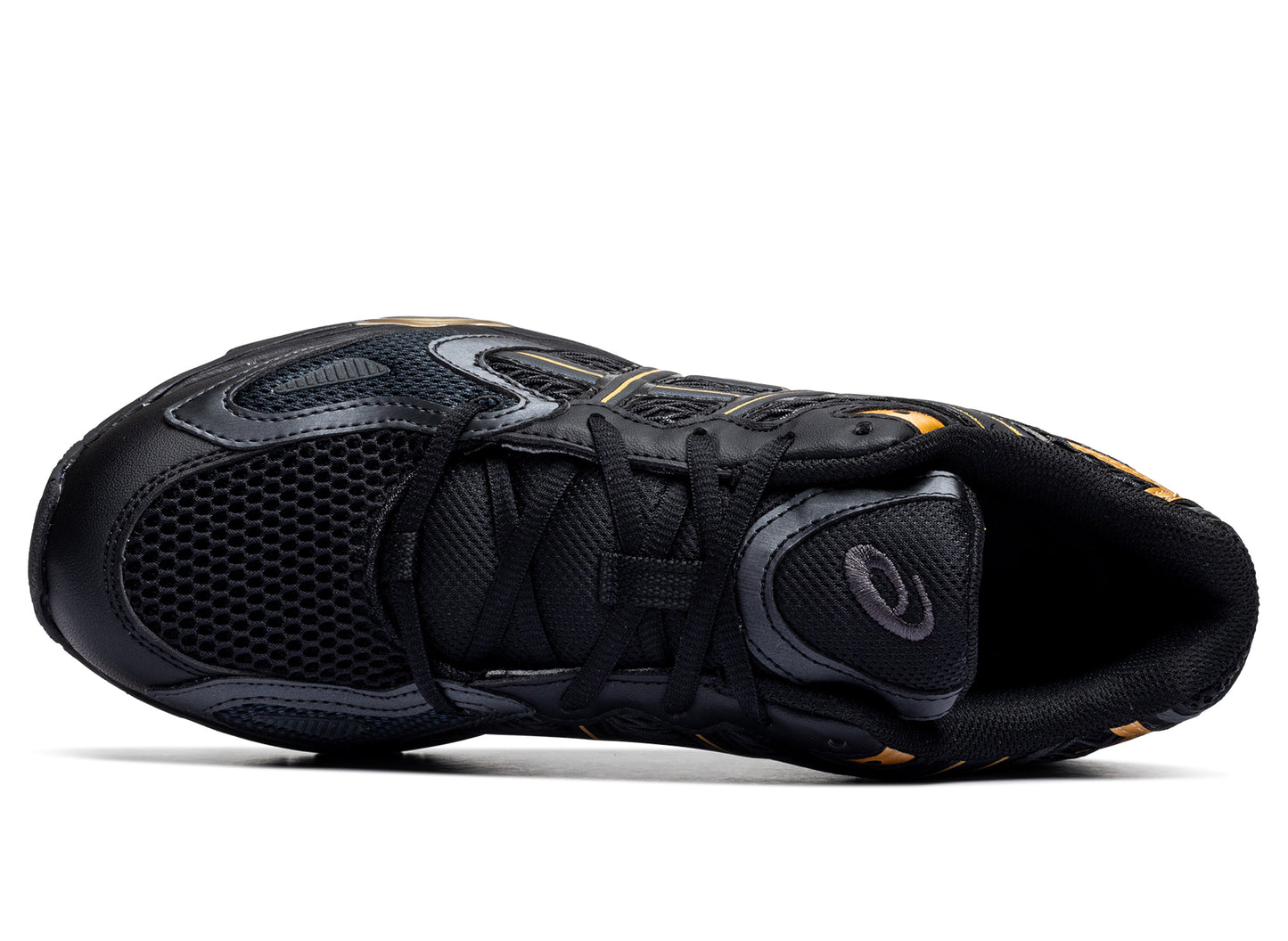 Asics Gel-K1011 in 'Black / Pure Gold'
