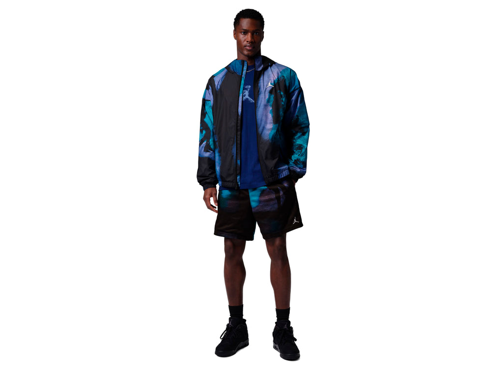 Jordan Brooklyn Dream Dunk Draft Jacket in Black / White