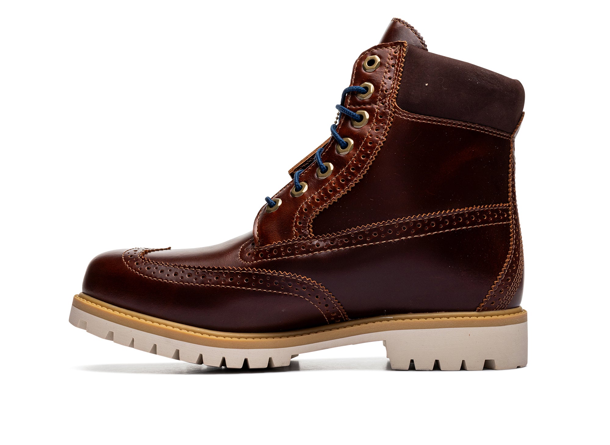 Timberland Premium 6 Inch Lace Waterproof Boot in Medium Brown