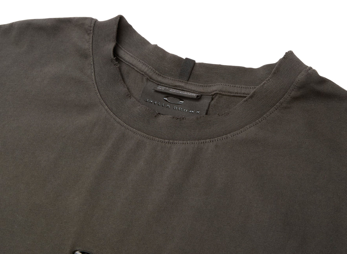 Oakley x Jaylen Brown Latitude Veil Tee in Nearly Black