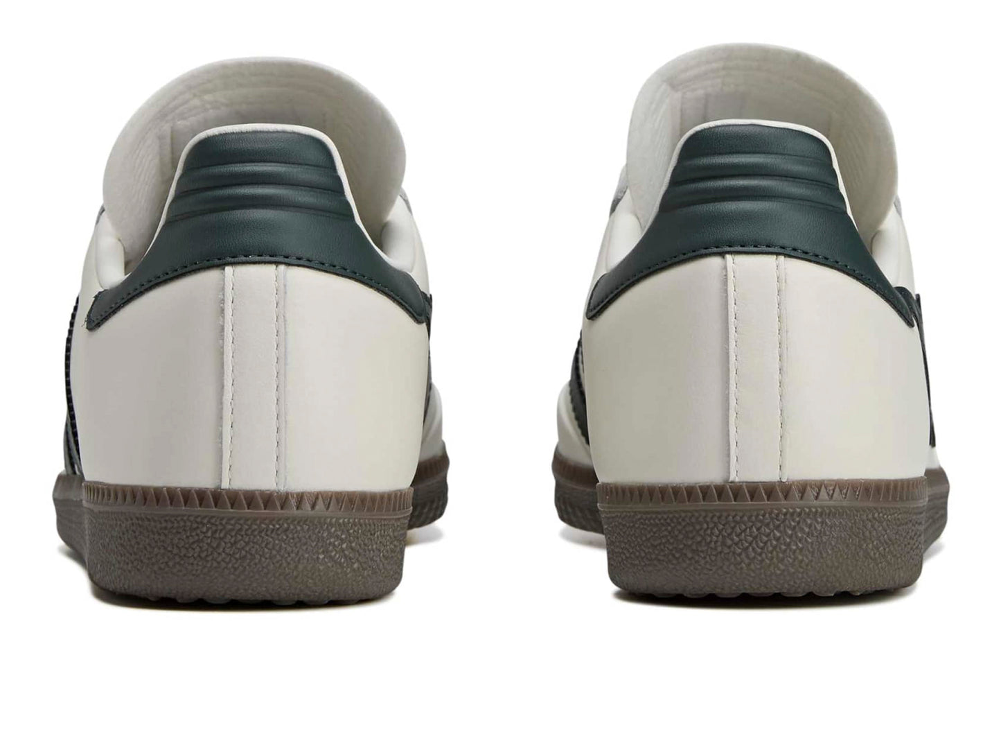 Adidas Samba BAPE in Off White / Shadow Green