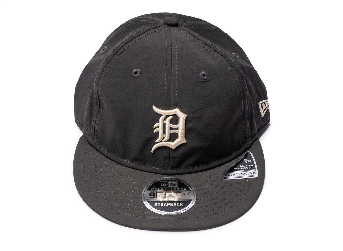 New Era 9Fifty Detroit Tigers Nylon Strapback Hat