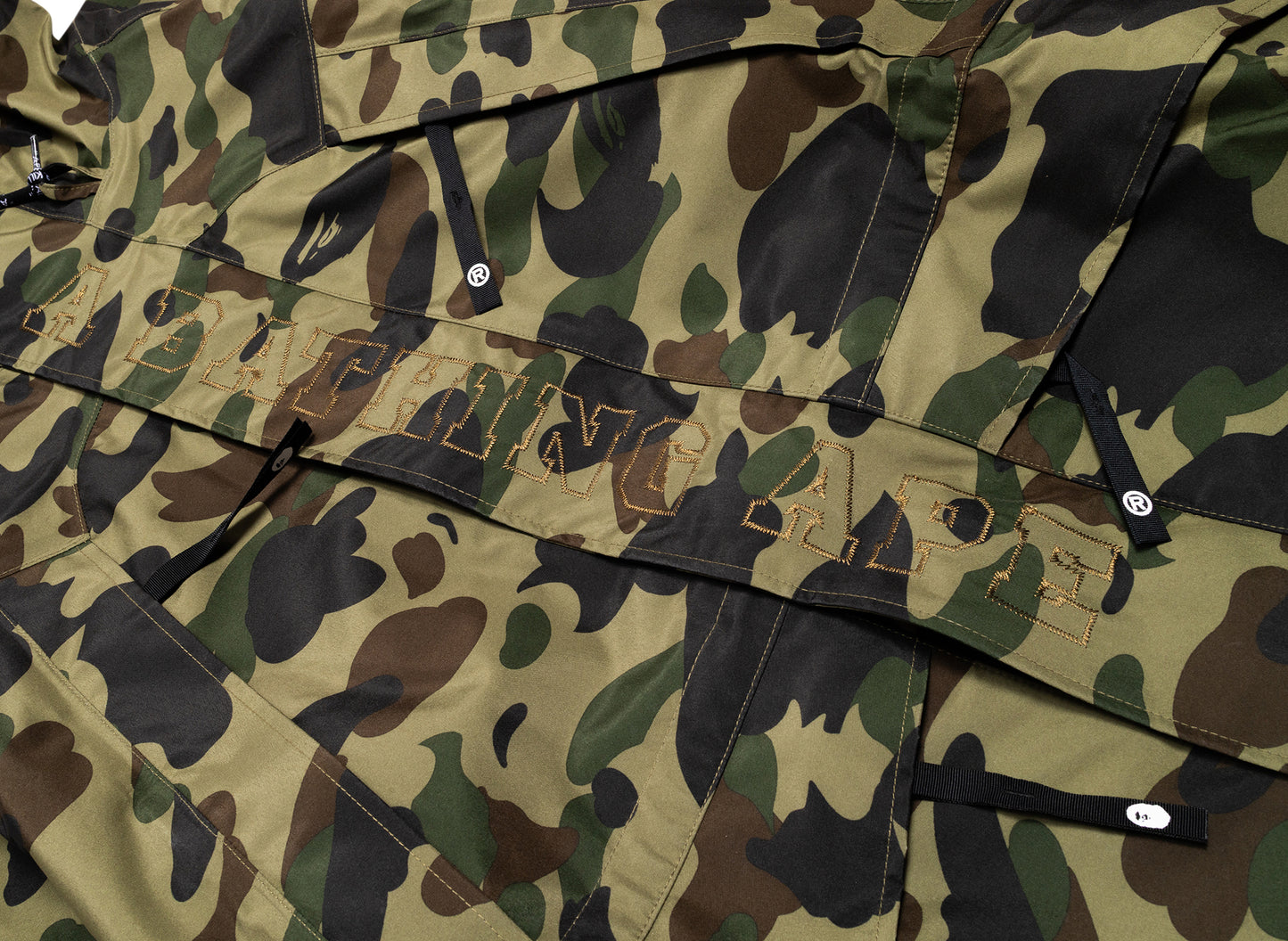 A Bathing Ape GORE-TEX 1st Camo Snowboard Jacket in Green