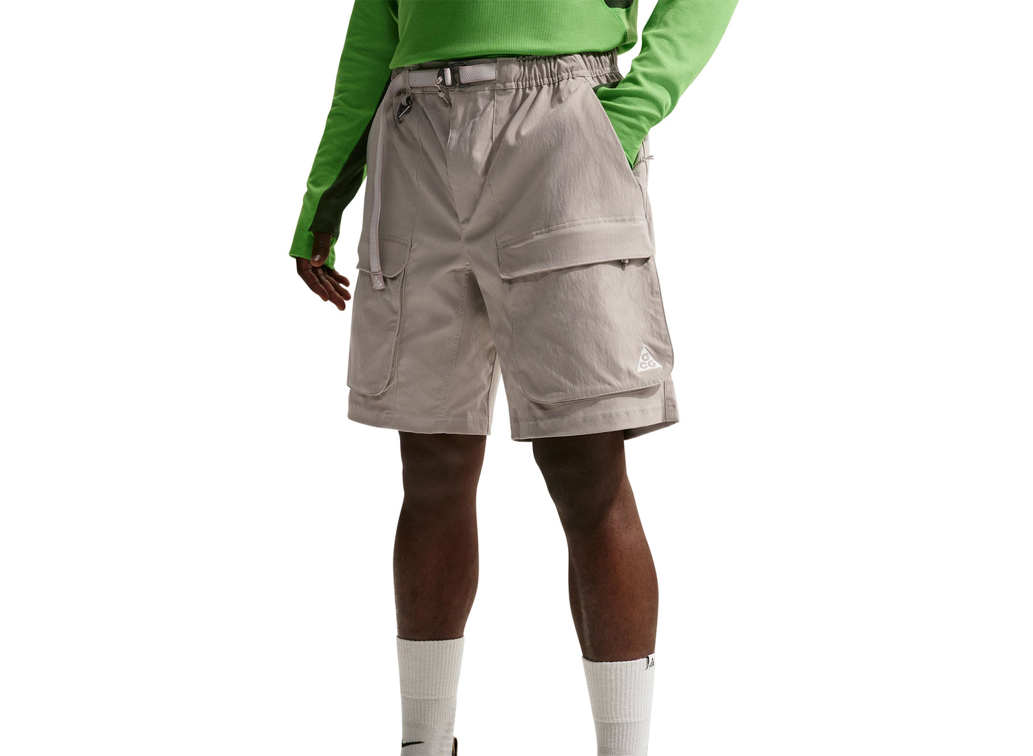 nike cargo shorts grey