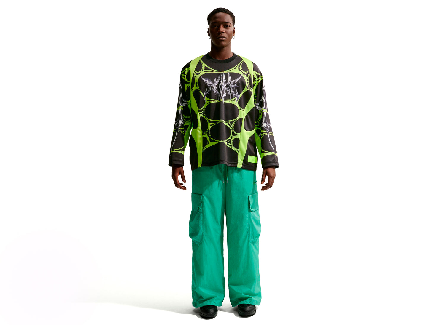 Nike Project F.R.O.G. Jelly Cage Jersey in 'Black / Volt Ice