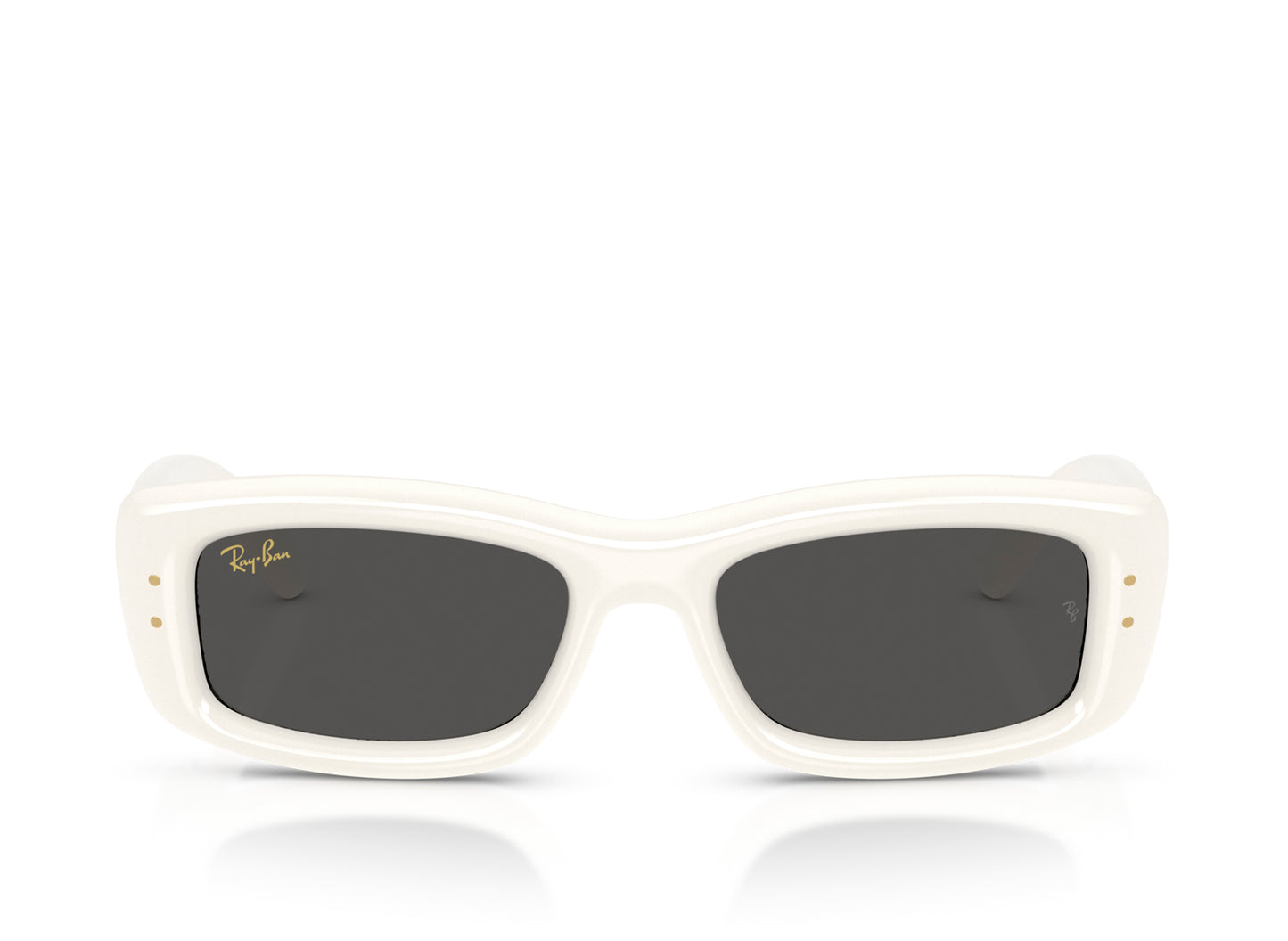 Ray Ban A$AP Rocky Kiliane Puffer Sunglasses in Full Cream w/ Ultra Black