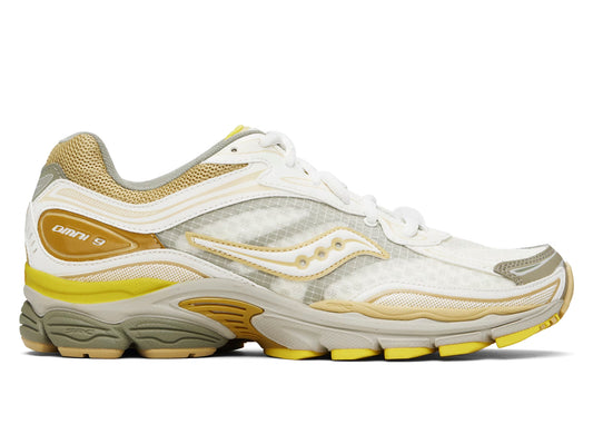 Saucony Progrid Omni 9 in Ivory / Moss