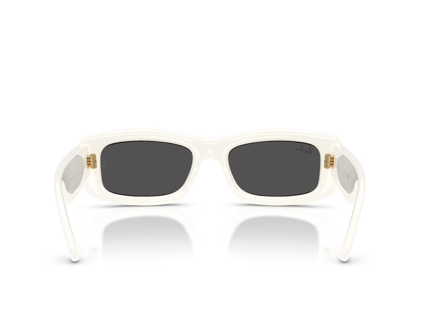 Ray Ban A$AP Rocky Kiliane Puffer Sunglasses in Full Cream w/ Ultra Black