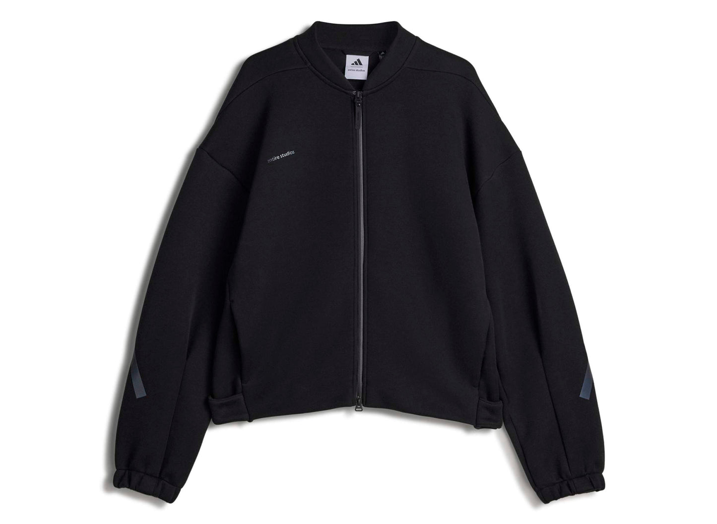 Adidas x Entire Studios Z.N.E. Uniform Full Zip Knit in Black Adidas x Entire Studios Z.N.E. Uniform Full Zip Knit in Black