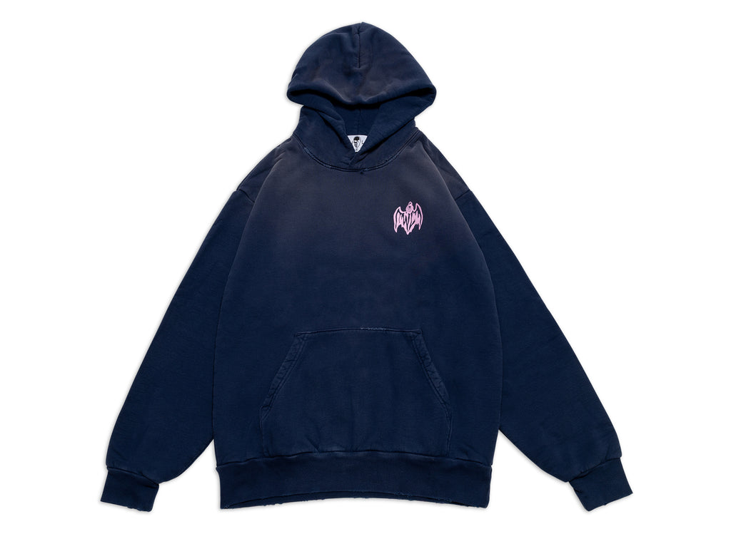 Warren Lotas Roadside Coffee Hoodie in Faded Peony