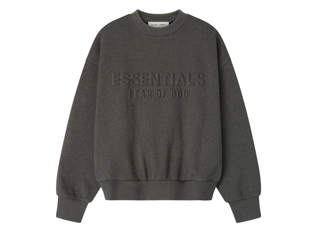 Fear of God Essentials Classic Crewneck Sweatshirt 'Charcoal Heather'
