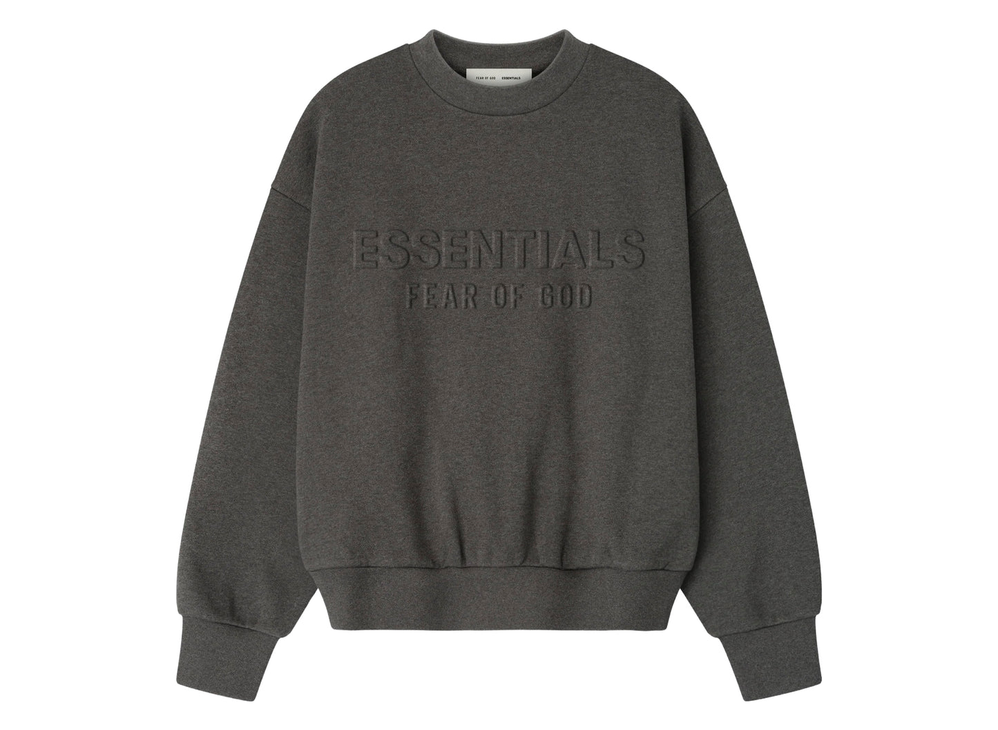 Fear of God Essentials Classic Crewneck Sweatshirt 'Charcoal Heather'