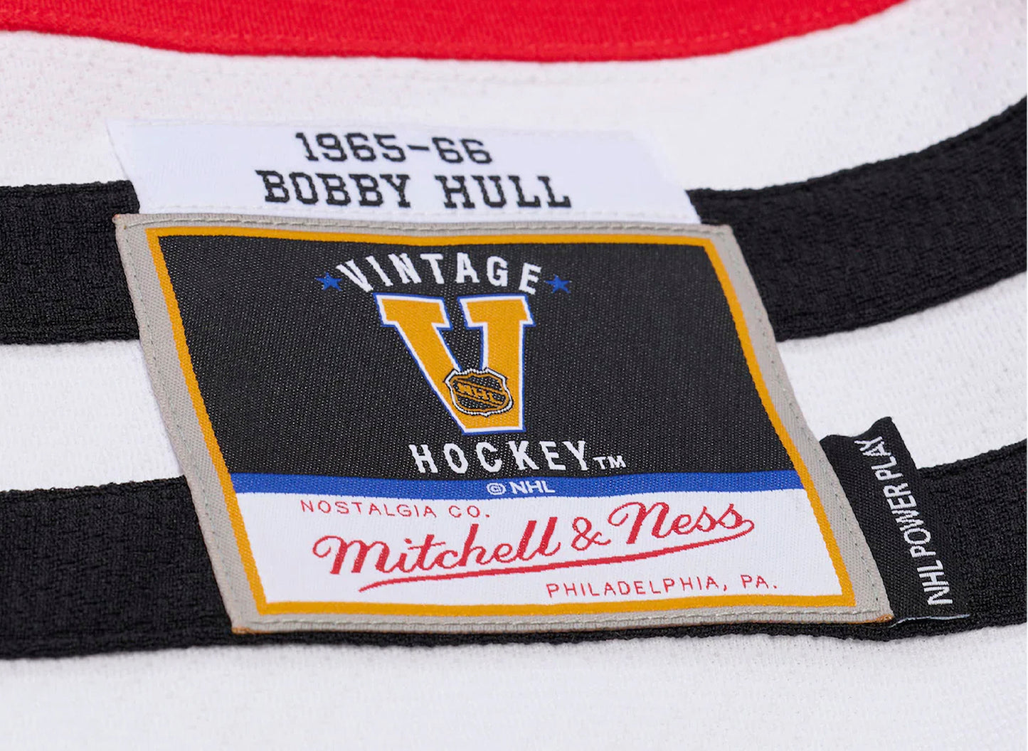 Mitchell & Ness NHL Dark Jersey Chicago Blackhawks 1965 Bobby Hull