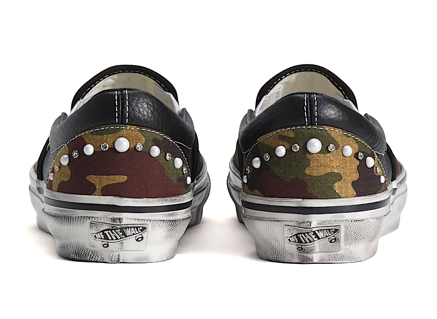 Vans LX Classic Slip-On 98 Pearlized in Camo / Black