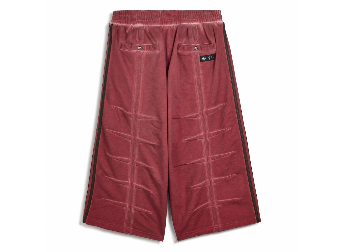 Adidas x Thug Club Sweat Jorts in Power Red