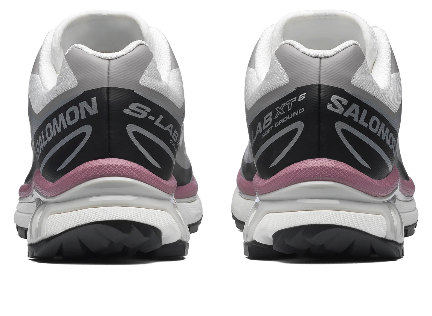 Salomon XT-6 in White / Black / Dusky Orchid