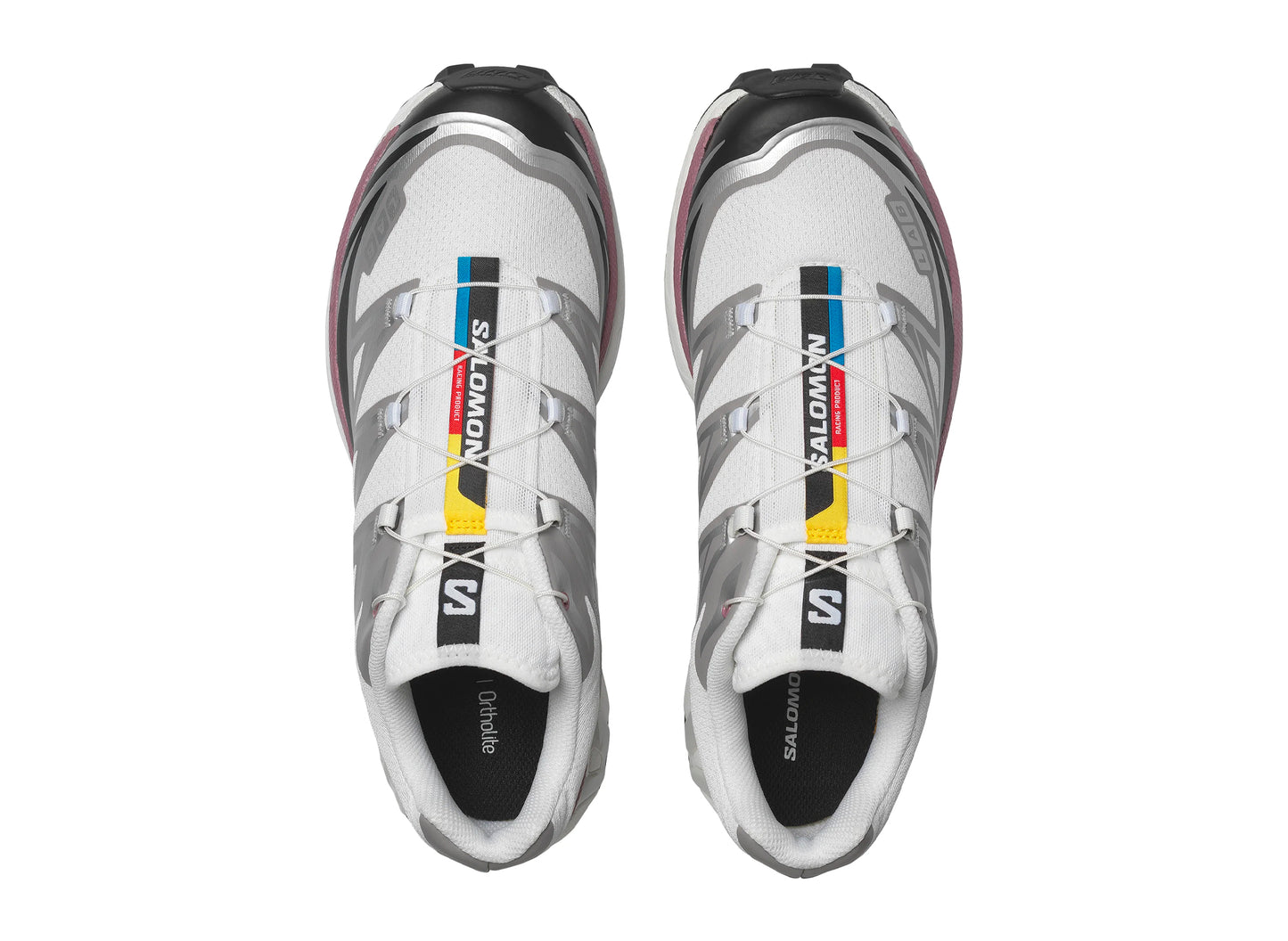 Salomon XT-6 in White / Black / Dusky Orchid