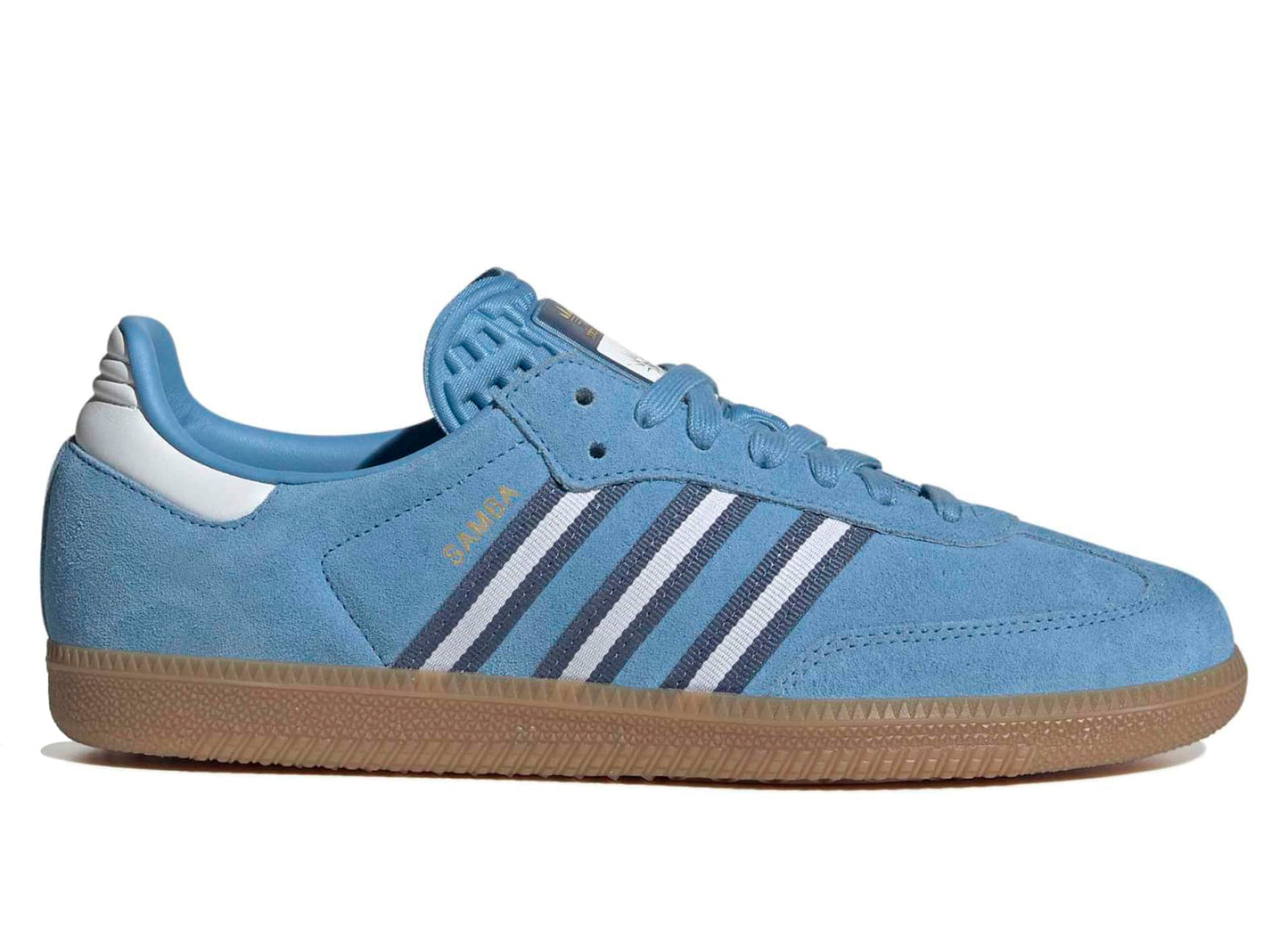 adidas Samba OG Shoes - Men's - Light Blue / Crew Blue / Cloud White