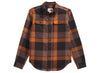 The North Face Arroyo Flannel Shirt in Plaid Burnt Orange