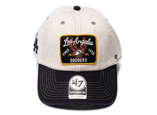 47 Los Angeles Dodgers Natural Keepsake 47 Clean Up