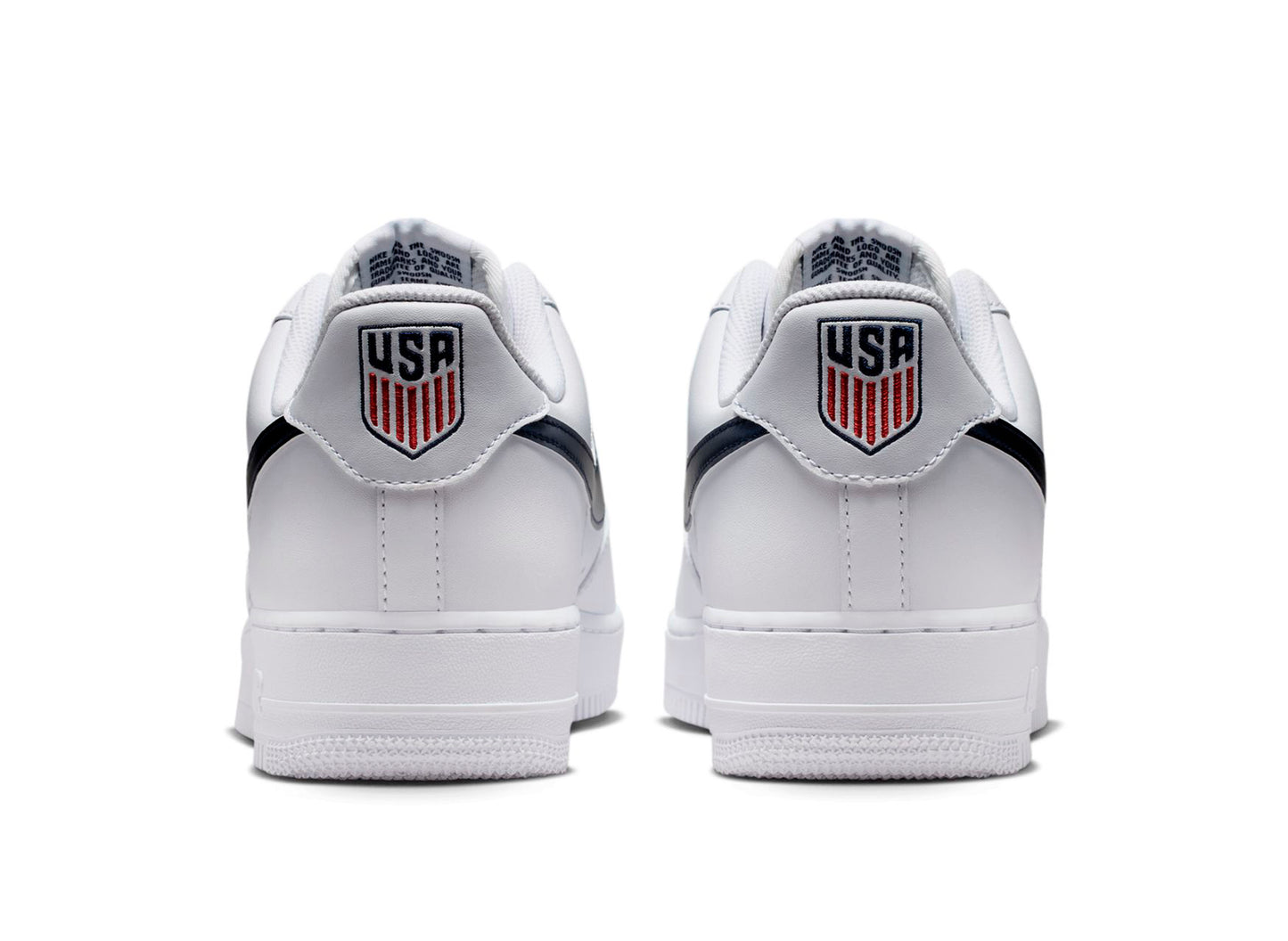 Nike Air Force 1 '07 LV8 in White / Midnight Navy "USA Soccer"