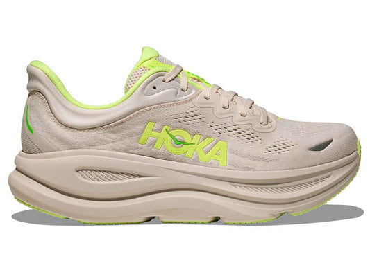 Hoka Bondi 9 'Grout / Neon Yuzu'