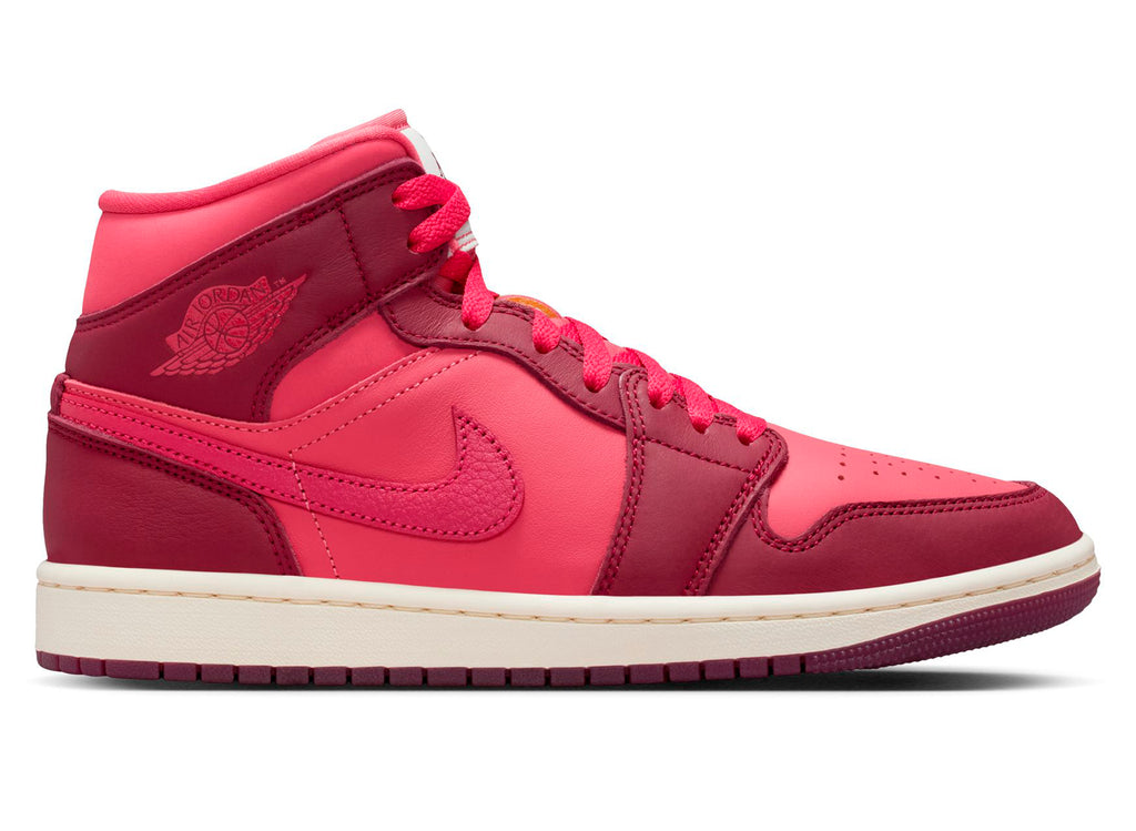 Women's Air Jordan 1 Mid SE in Team Red