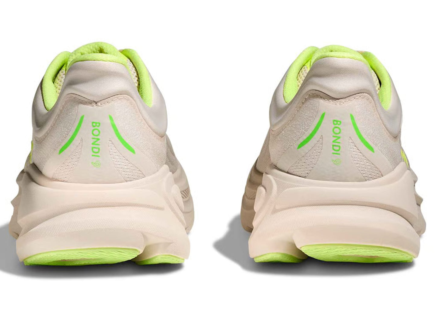 Hoka Bondi 9 'Grout / Neon Yuzu'