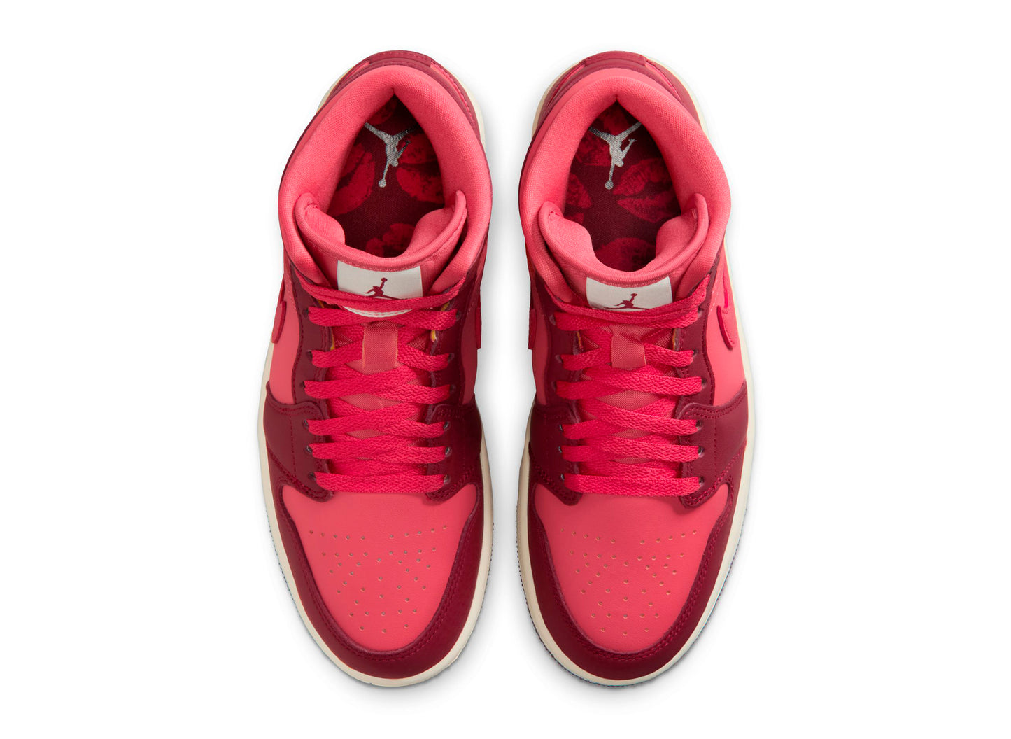 Women's Air Jordan 1 Mid SE in Team Red