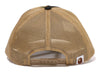 A Bathing Ape 1st Camo College Mesh Cap in Yellow