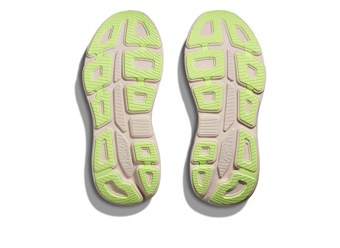 Hoka Bondi 9 'Grout / Neon Yuzu'