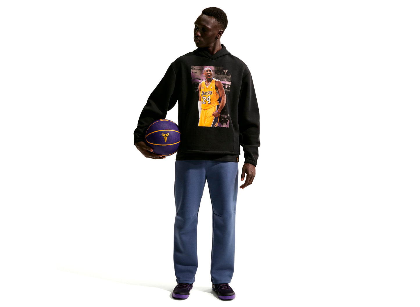 Nike Kobe Dri-FIT Fleece Pullover Hoodie in Black