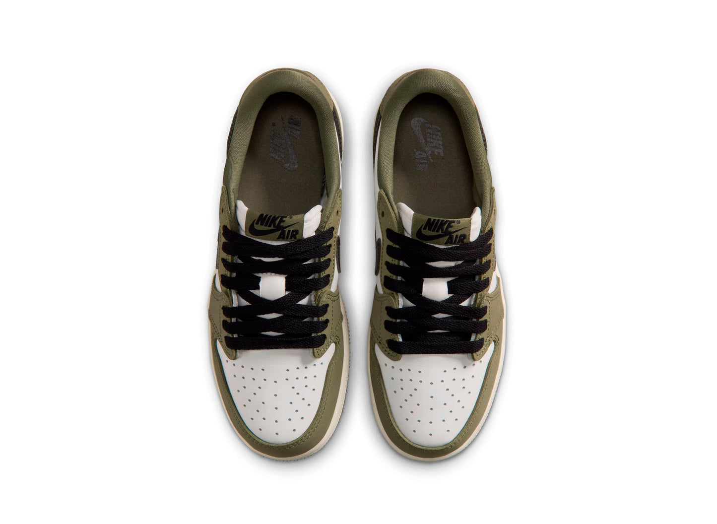 GS Air Jordan 1 Retro Low OG in 'Medium Olive'