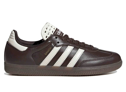 Women's Adidas Samba OG in Aurora Coffee / Off White