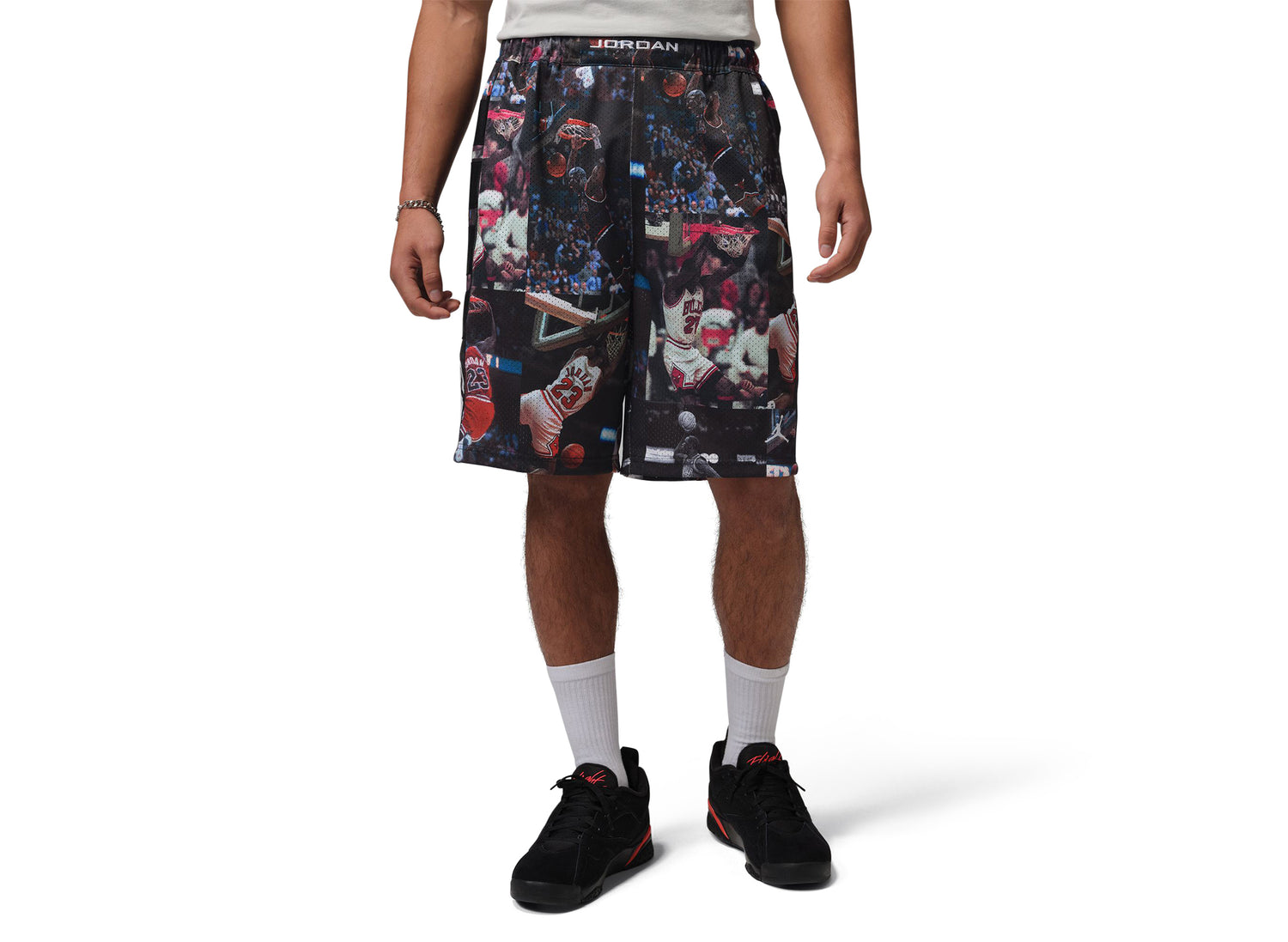 multi color jordan shorts