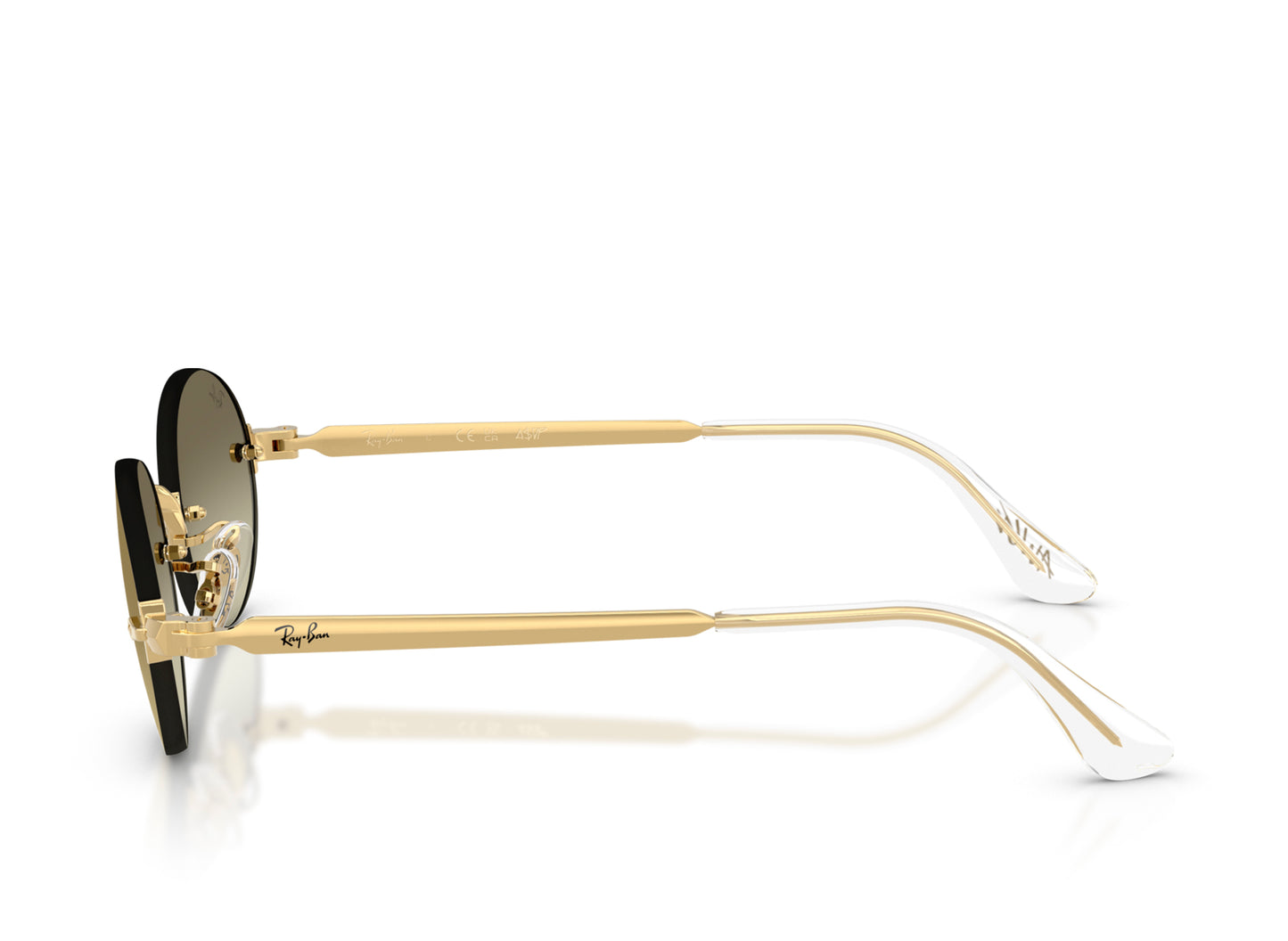 Ray Ban x A$ap Rocky Arista Frame with Brown Mirror Gold Gradient Lenses