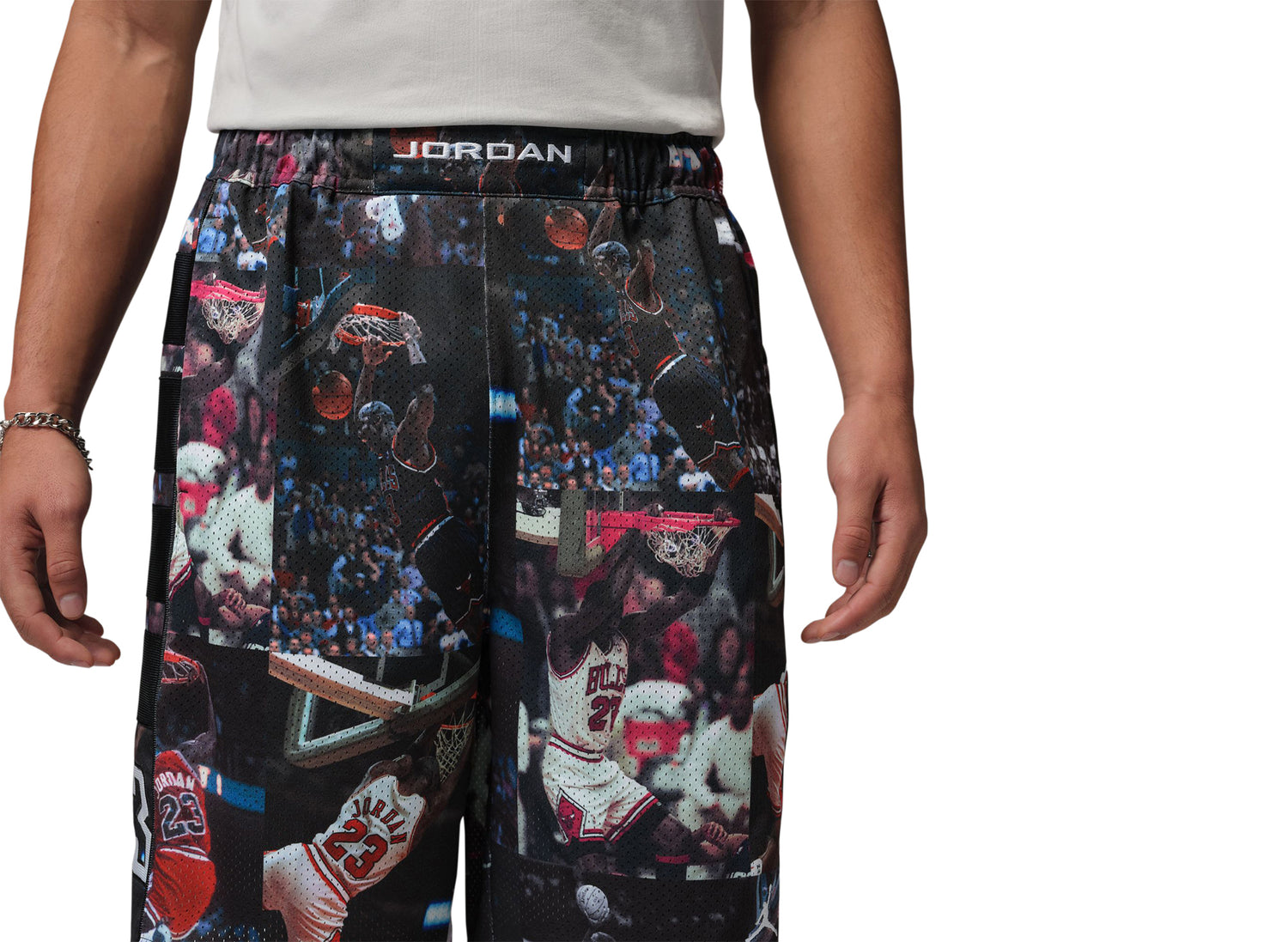 multi color jordan shorts