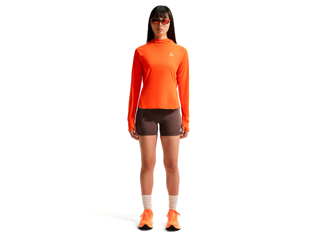 Women's Nike ACG Dri-FIT High Waisted 4" Trail Running Shorts in Ironstone