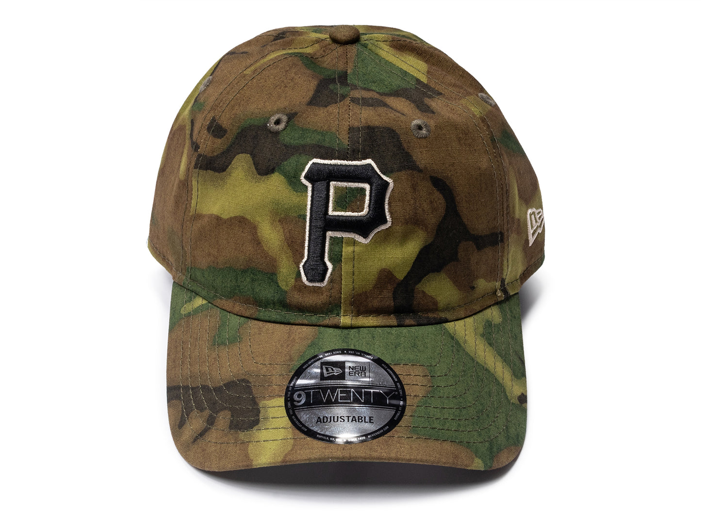 New Era Ripstop Camo 9Twenty Pittsburgh Pirates Strapback Hat
