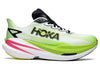 Women's Hoka Mach X 3 'White / Neon Lime'