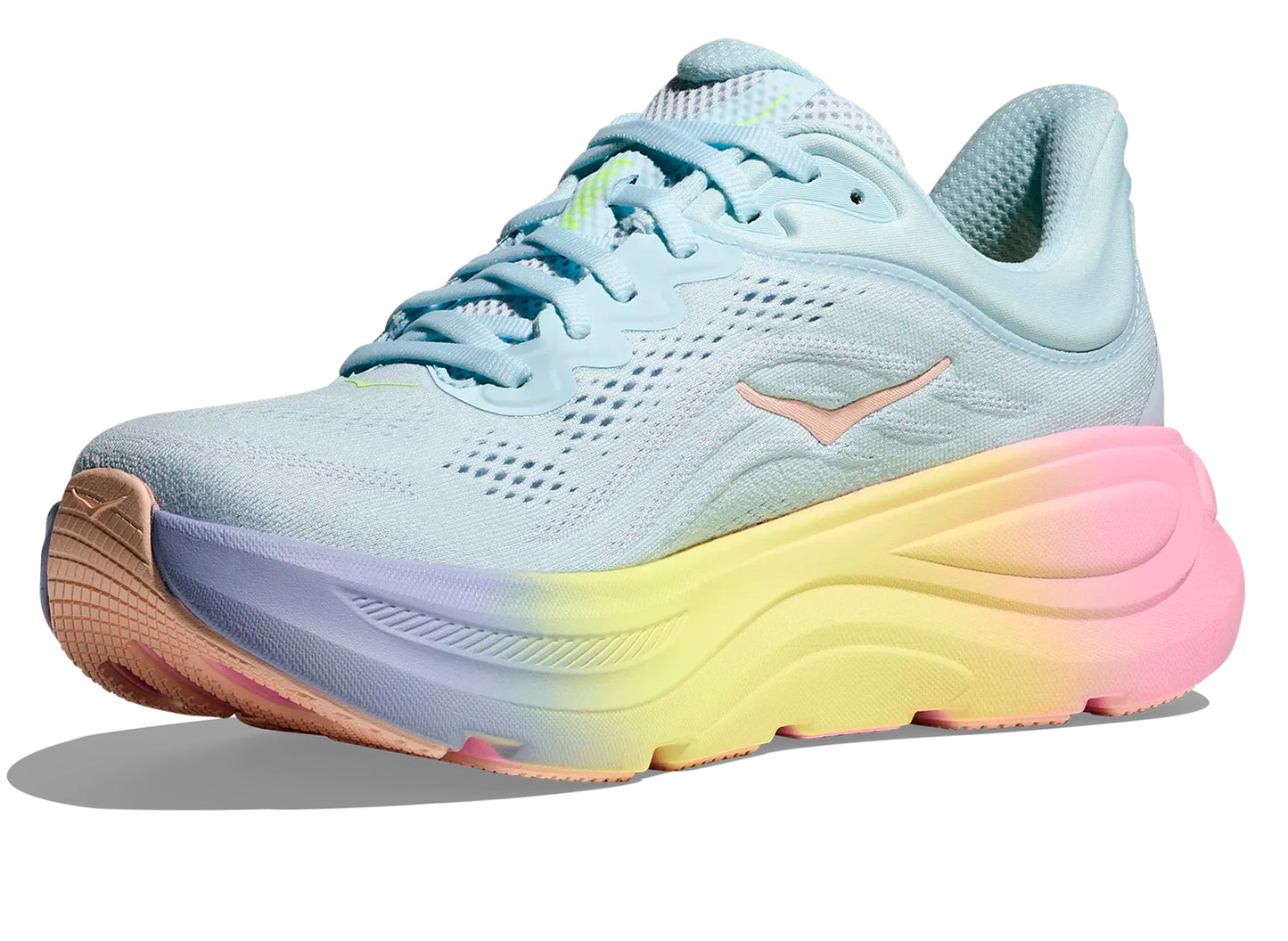 Women's Hoka Bondi 9 'Glimmering Blue / Overcast'