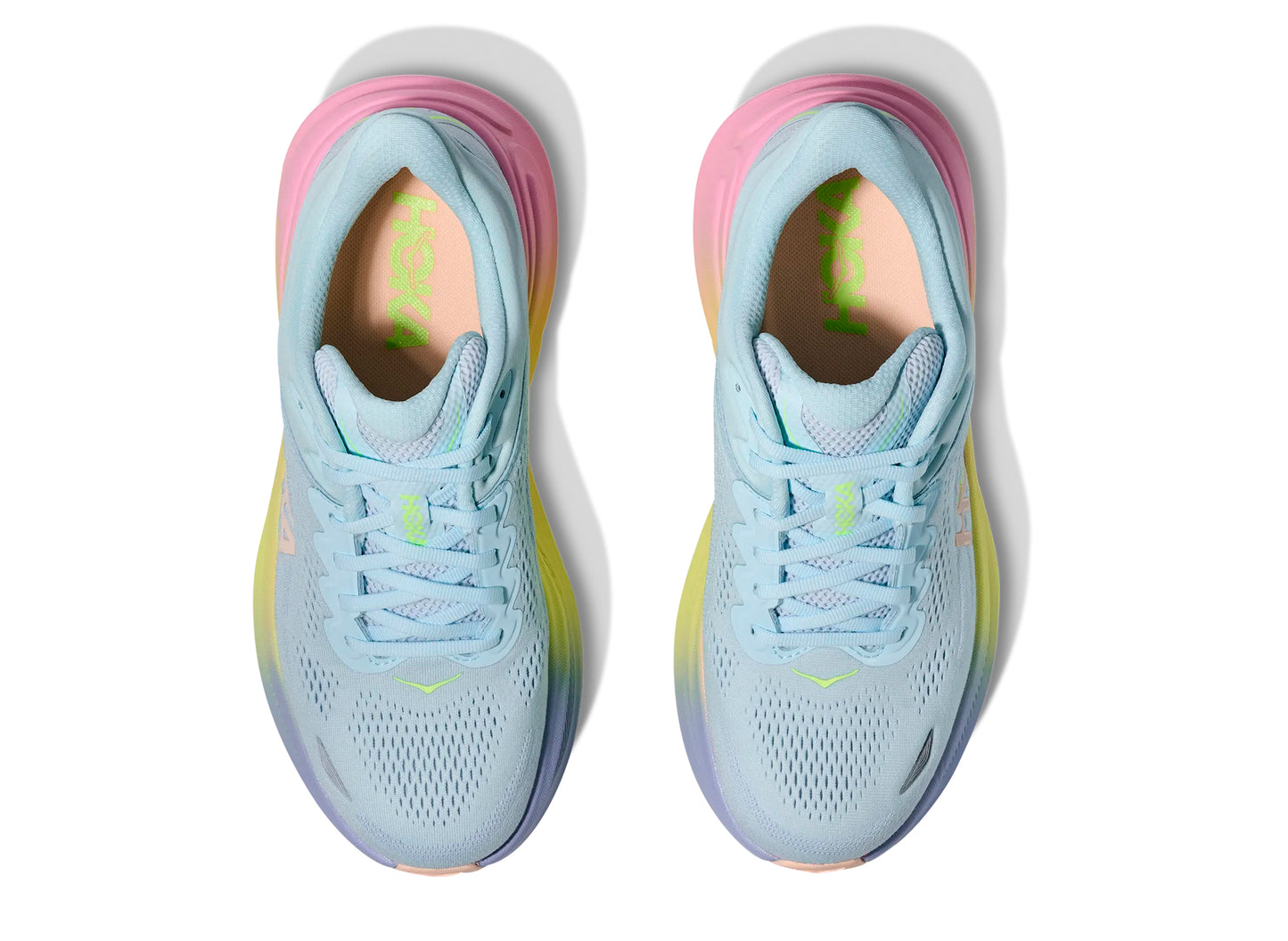 Women's Hoka Bondi 9 'Glimmering Blue / Overcast'