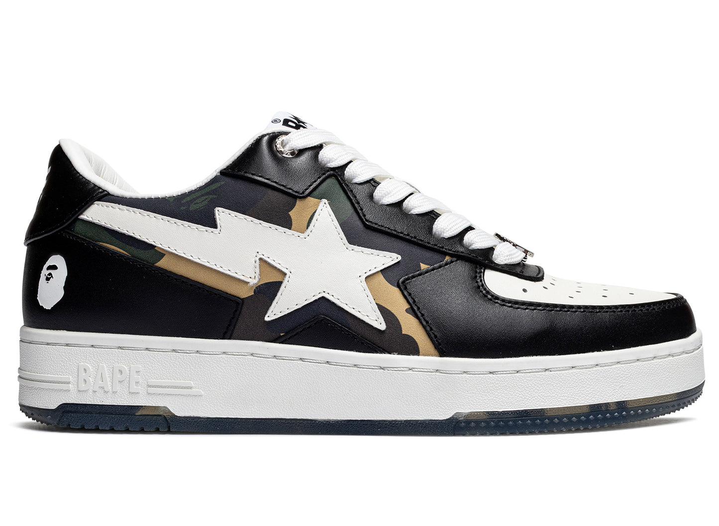 A Bathing Ape Bape Sta Icon #2 M2 in Black