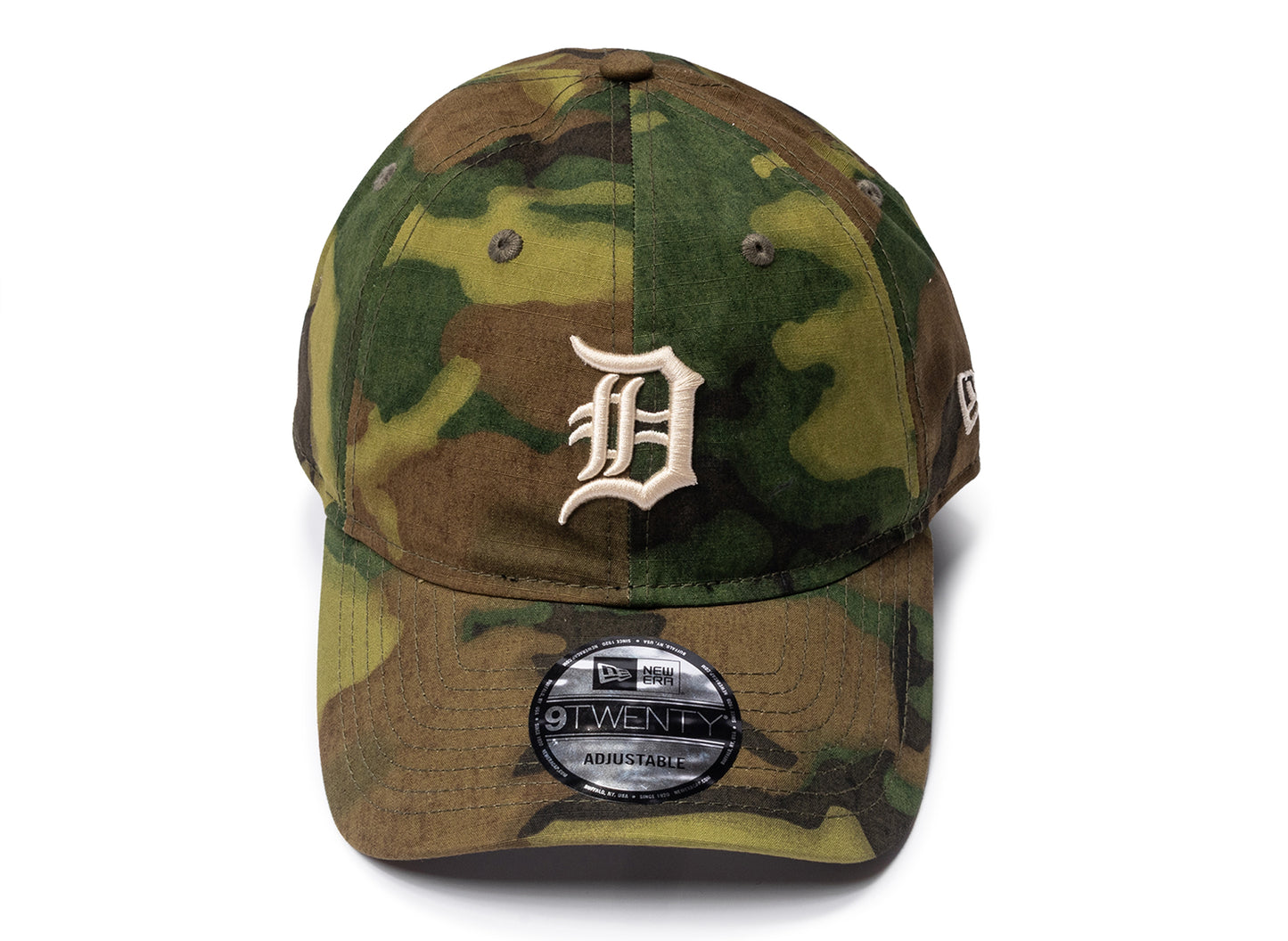 New Era Ripstop Camo 9Twenty Detroit Tigers Strapback Hat