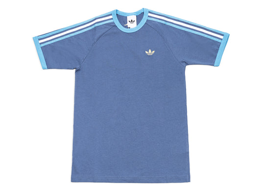 Adidas 3S Tee in 'Crew Blue'